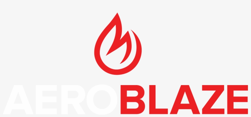 Aeroblazewhitelogo - Graphic Design, transparent png #8481204