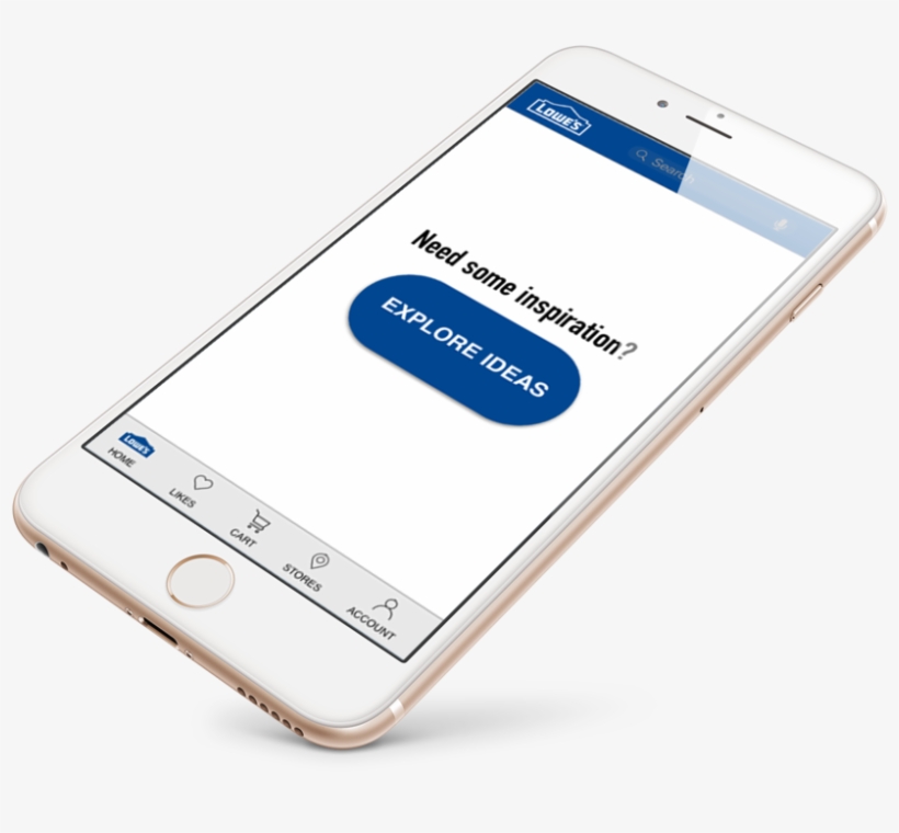 Lowe's Home Page Mockup, transparent png #8481240