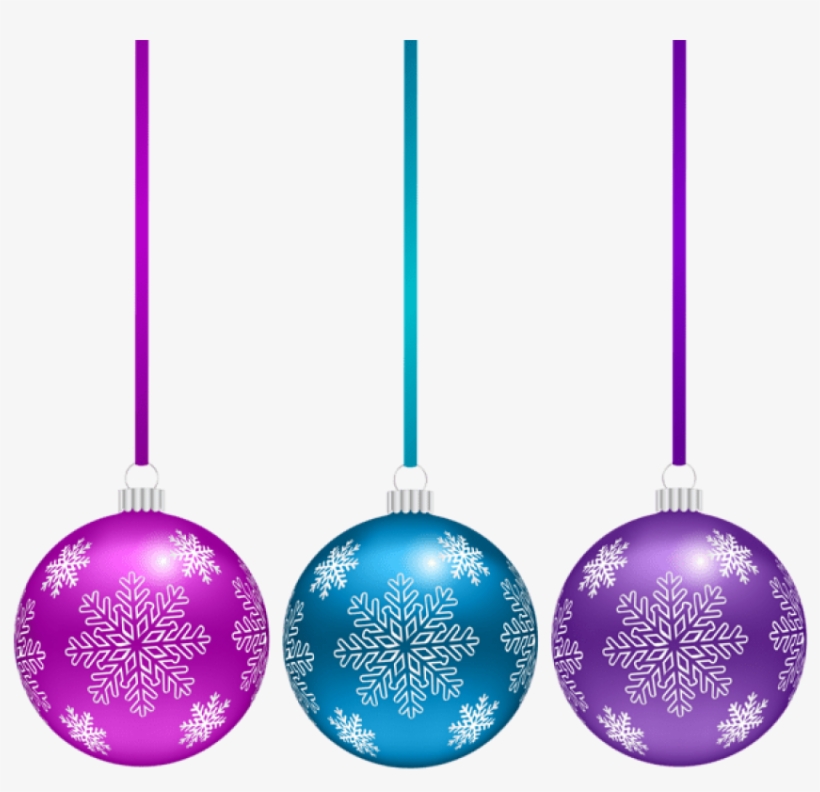Free Png Christmas Ball With Snowflakes Set Png Png, transparent png #8481350