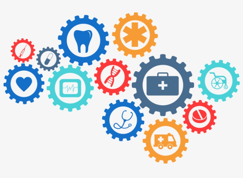 Healthcare-gears - Technology Mechanism Concept, transparent png #8481553
