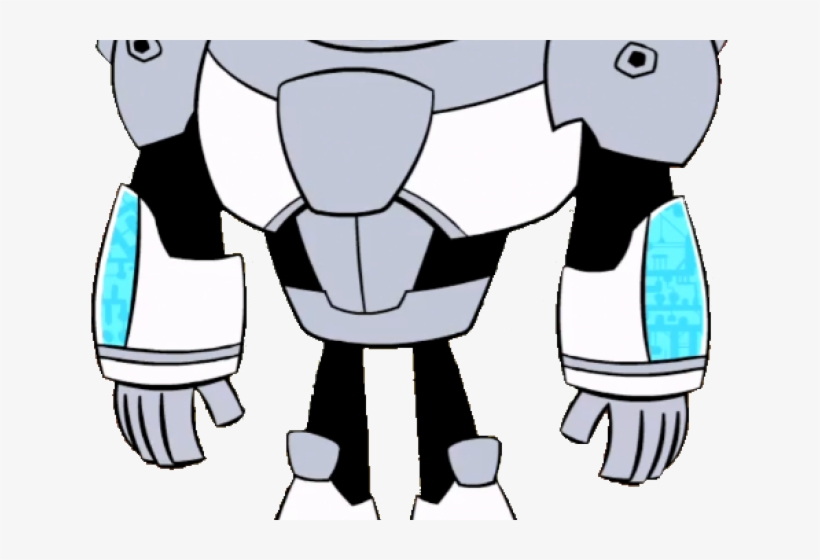 Cyborg Clipart Team Titans Go - Teen Titans Go Cyborg Drawing, transparent png #8481889