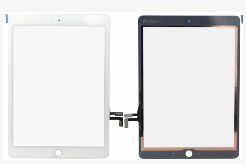 Microspareparts Touch Panel White High Copy Ipad Air - Flat Panel Display, transparent png #8482021