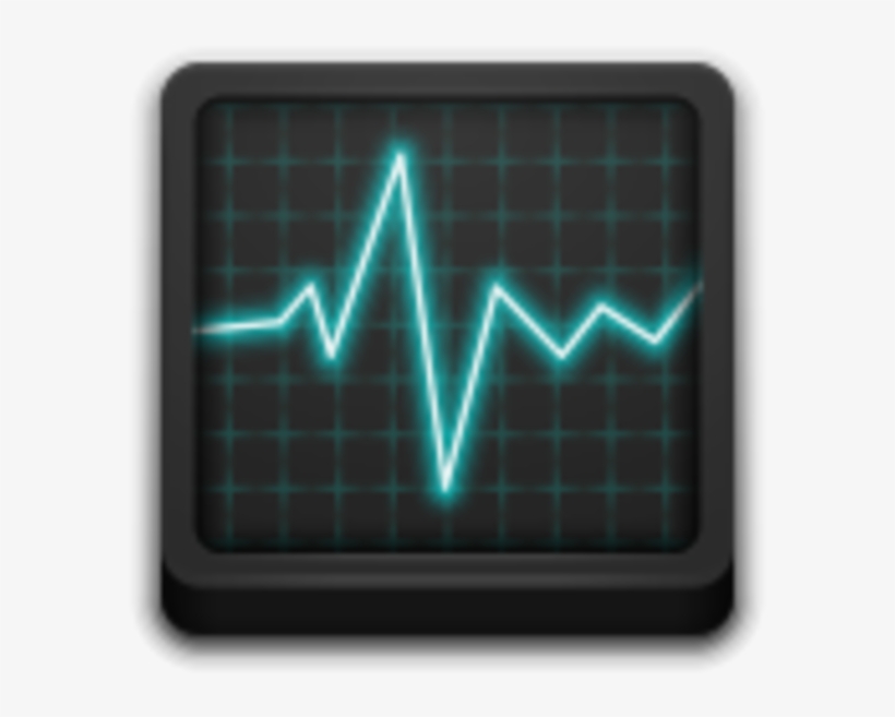 Apps Utilities System Monitor Icon Image - Neon, transparent png #8482100