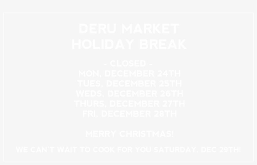 Deru Christmas 18 Closed - White Image For Instagram, transparent png #8482333