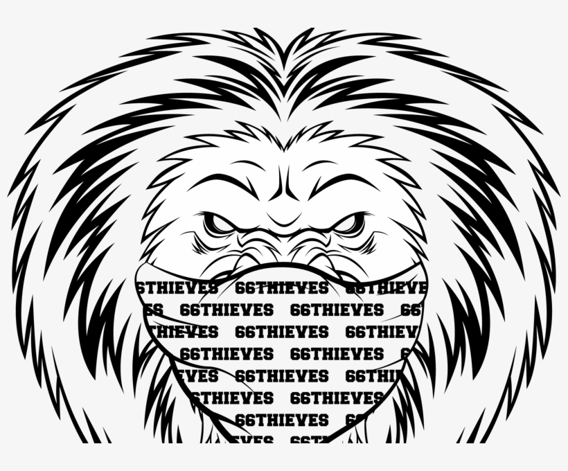66thieves Lion Bandit Illustration, transparent png #8483462