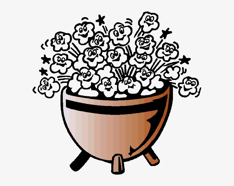 Lakeside Creamery - Popcorn Pot Clipart, transparent png #8483565
