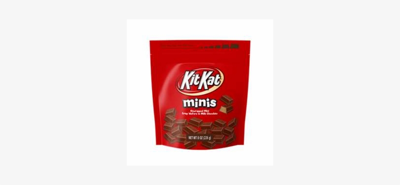 Kit Kat® Minis Milk Chocolate Pouch, 8 Ounces - Kit Kat Bar, transparent png #8483766