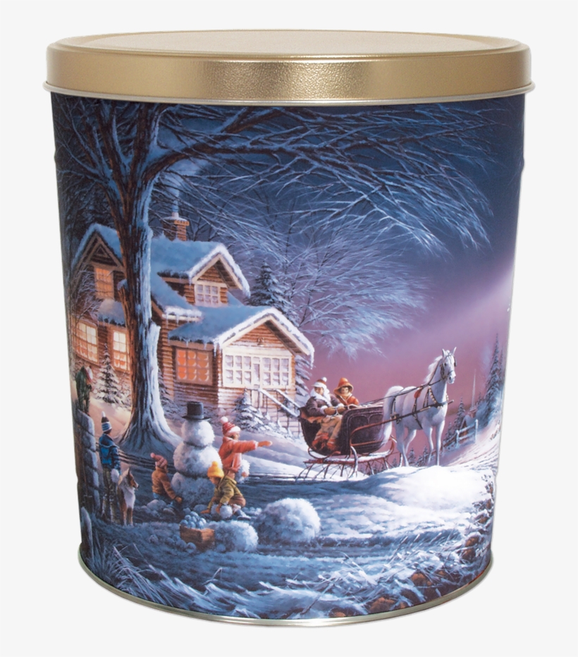 Click Image To Enlarge - Winter Wonderland With Horse, transparent png #8483945