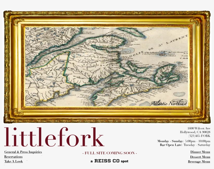 Littlefork, 1600 Wilcox Ave, Los Angeles, Ca 90028 - Picture Frame, transparent png #8484003