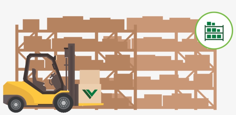 Warehouse Clipart Logistics Warehouse - Warehouse Logistic Png, transparent png #8484004