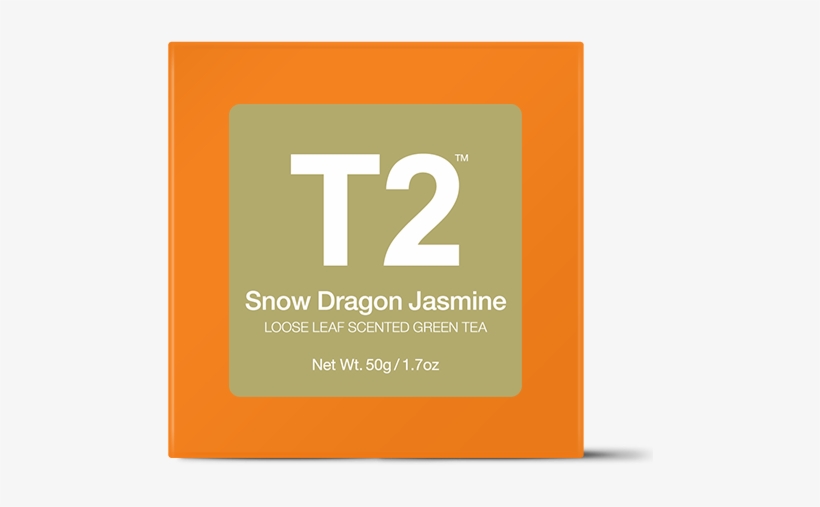 Snow Dragon Jasmine Loose Leaf Gift Cube - T2 Rose Green Tea, transparent png #8484130