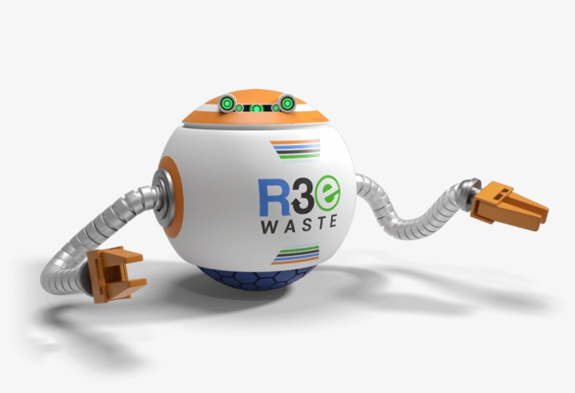 R3ewaste Droid - Illustration, transparent png #8484134