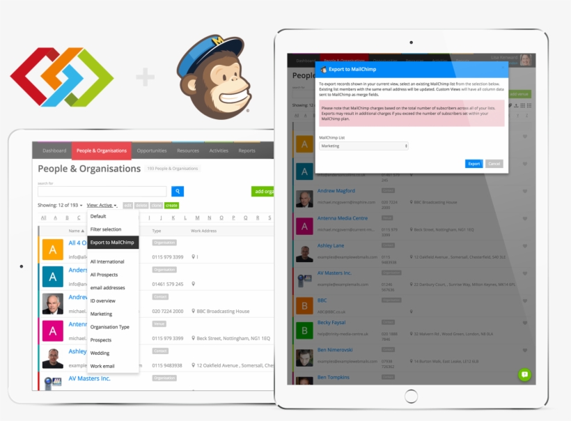 Current Rms Now Integrates With Mailchimp - Current Rms, transparent png #8484942