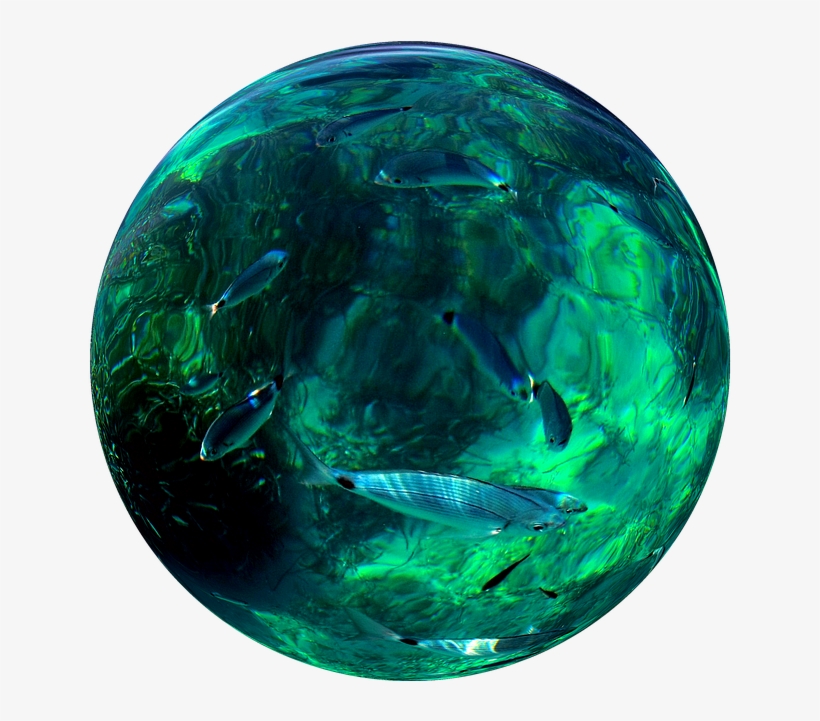 Framed Art For Your Wall Bluish Ball Holiday Summer - Crystal, transparent png #8485069