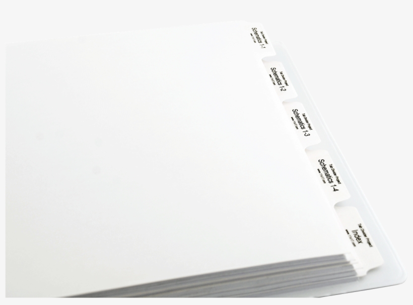 Index Tab Dividers (590805) - Book, transparent png #8485359