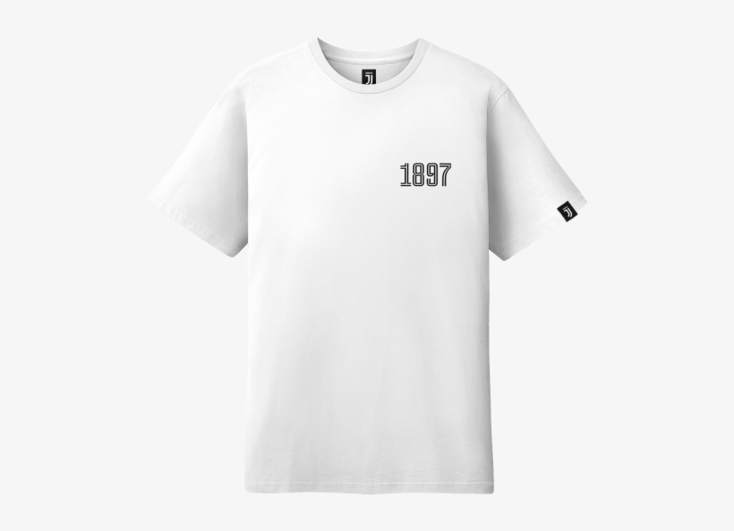 Juventus Mini 1897 T-shirt - White T Shirt Back Side, transparent png #8485728