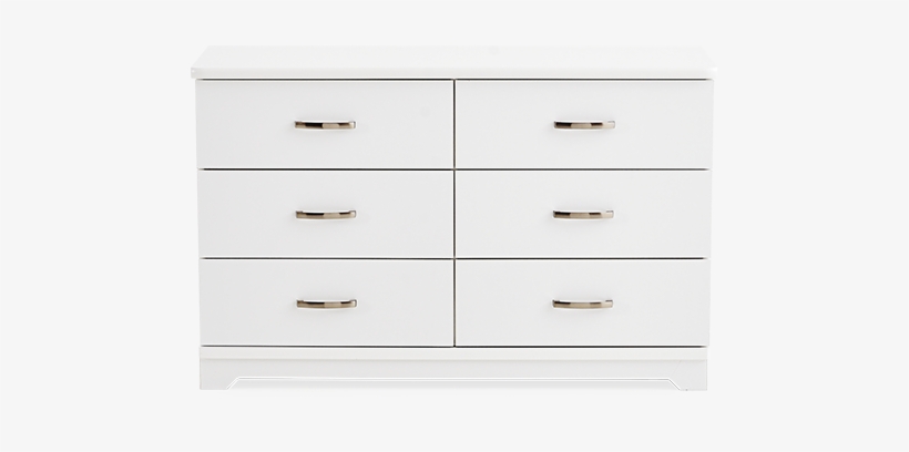 Image For White 6-drawer Dresser From Brault & Martineau - Drawer, transparent png #8486297