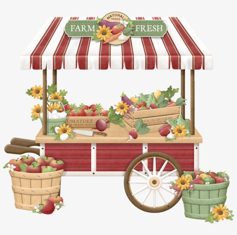 Farmers Market Png - Clip Art Morning Market, transparent png #8486464