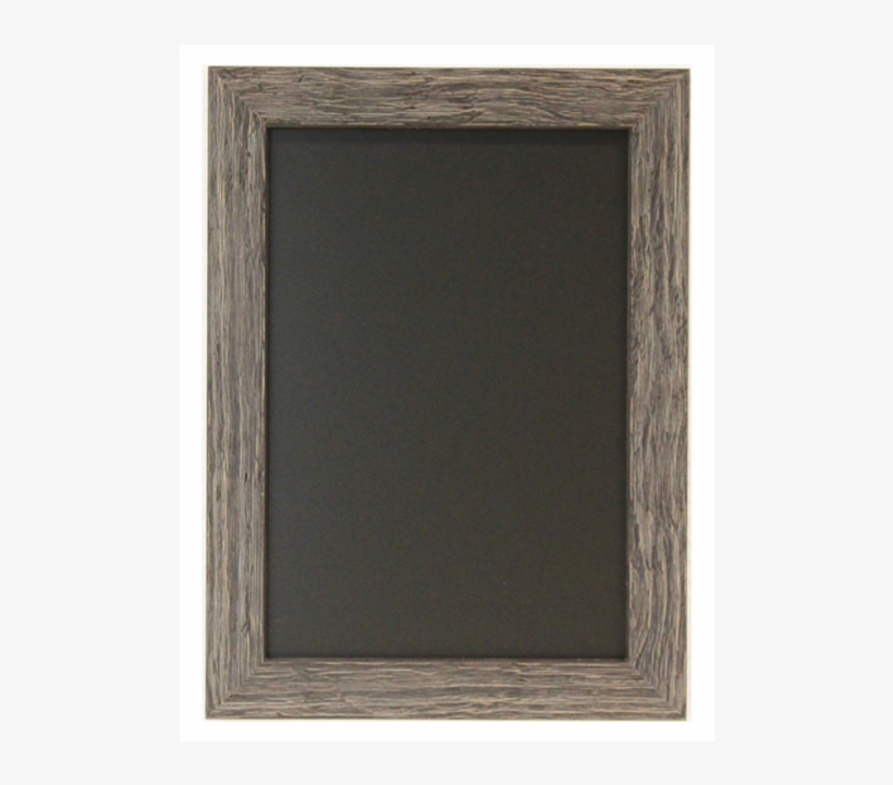 Chalkboard, Wood, 66x86cm, Anthracite - Picture Frame, transparent png #8486600