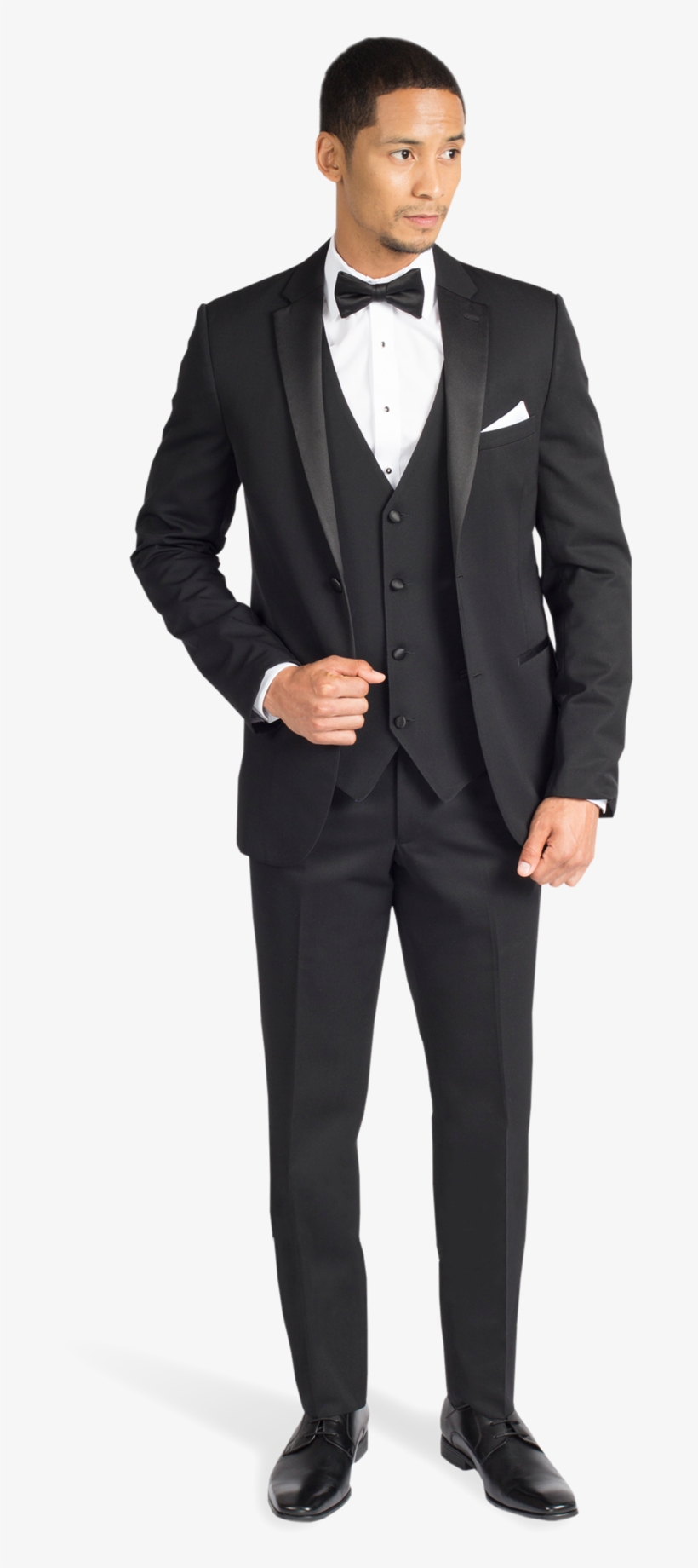 Black Michael Kors Tux - Suitsupply Sienna Grey Birds Eye, transparent png #8486685