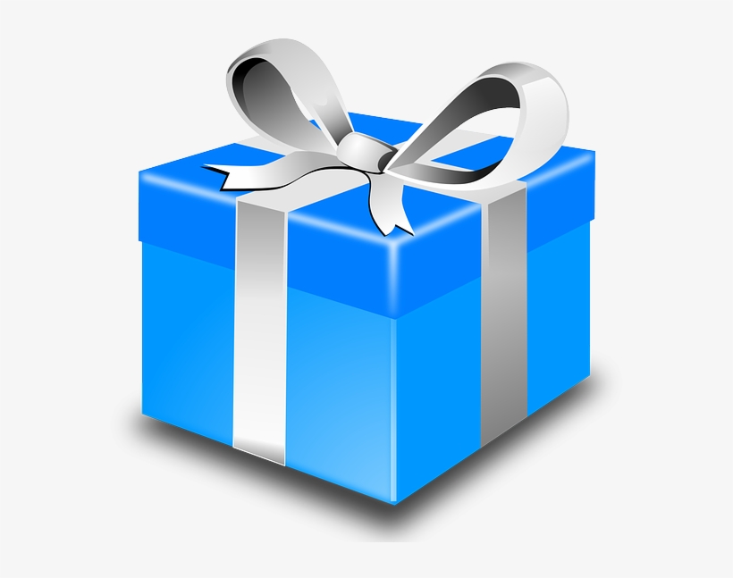 Treat Yourself - Present Clip Art, transparent png #8486725