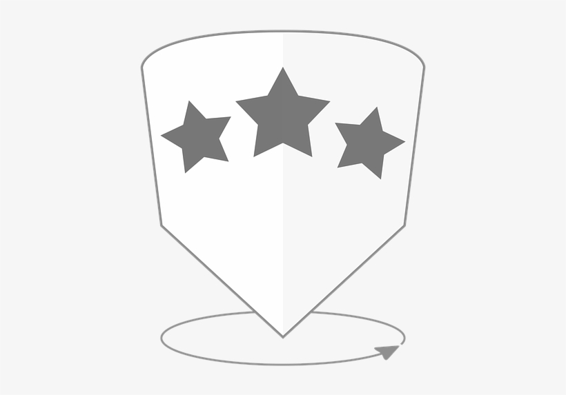 Star, Hotel, Review, Icon, Symbol, 360, All Around, - Emblem, transparent png #8486829