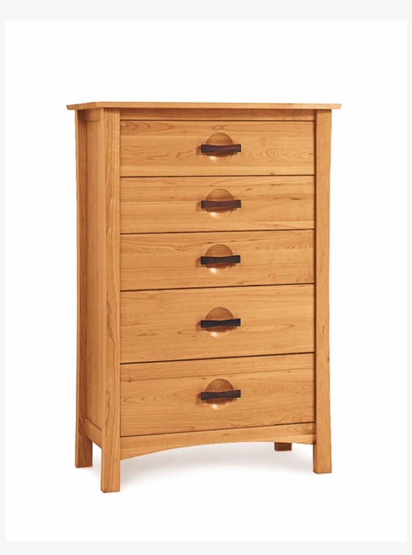 Berkeley 5 Drawer Dresser - Chest Of Drawers, transparent png #8487305