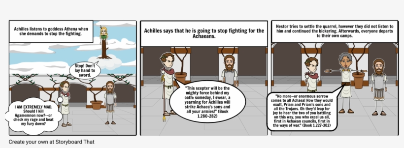 The Iliad - Cartoon, transparent png #8487333