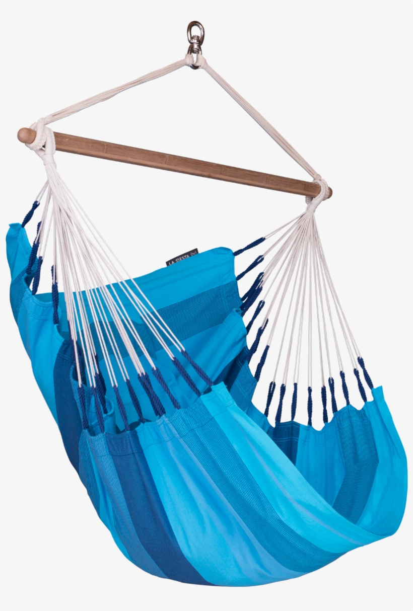 Hammock Seat Blue - La Siesta Hängesessel, transparent png #8487397
