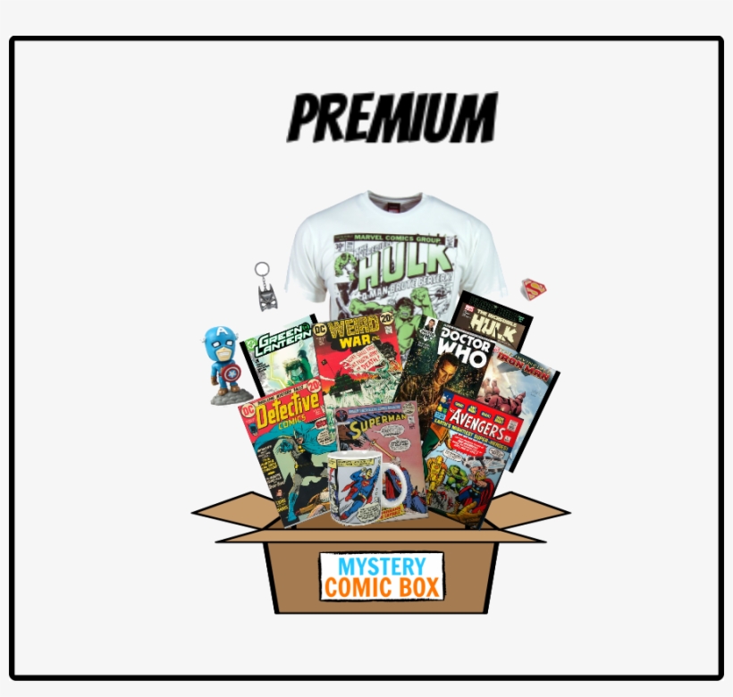 Mystery Comic Box, transparent png #8487440