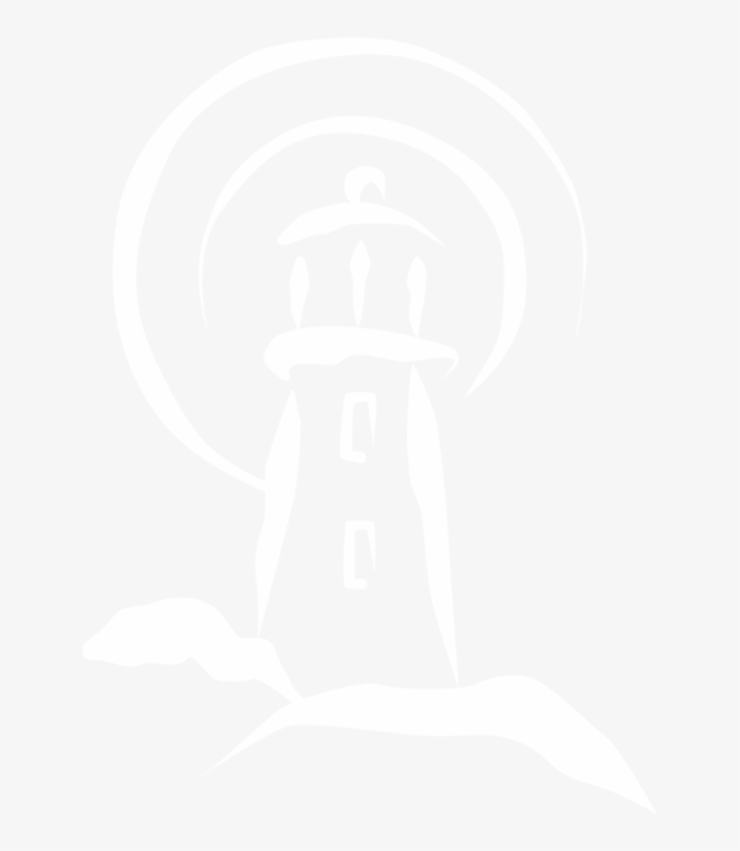 Logo Lighthouse White Square - Illustration, transparent png #8488615