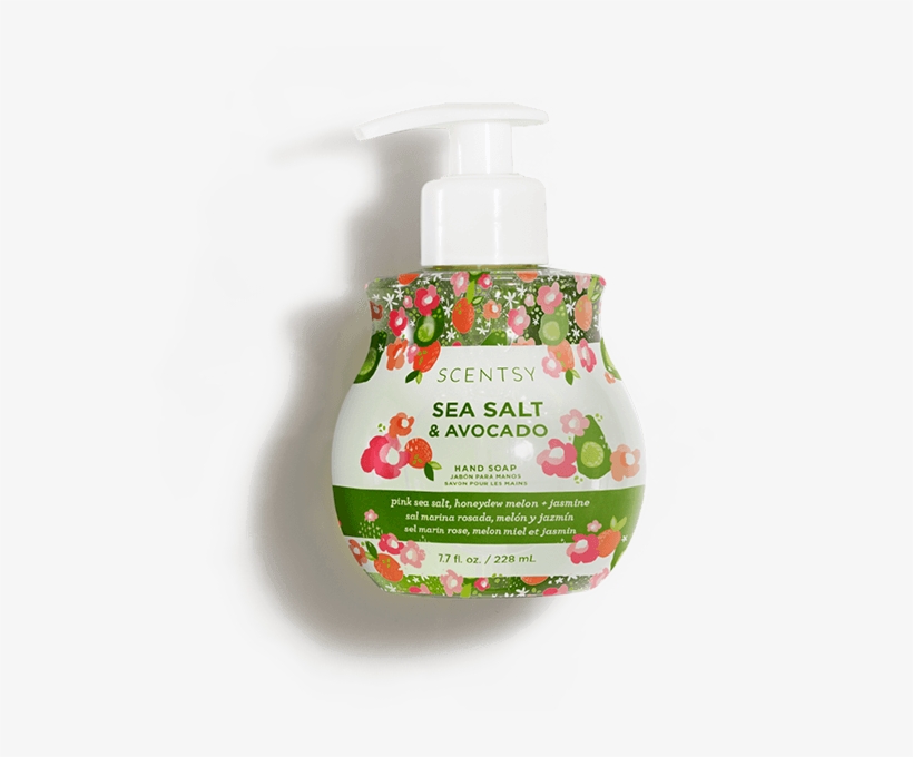 Sea Salt & Avacado Hand Soap - Sea Salt & Avocado Scentsy, transparent png #8488661