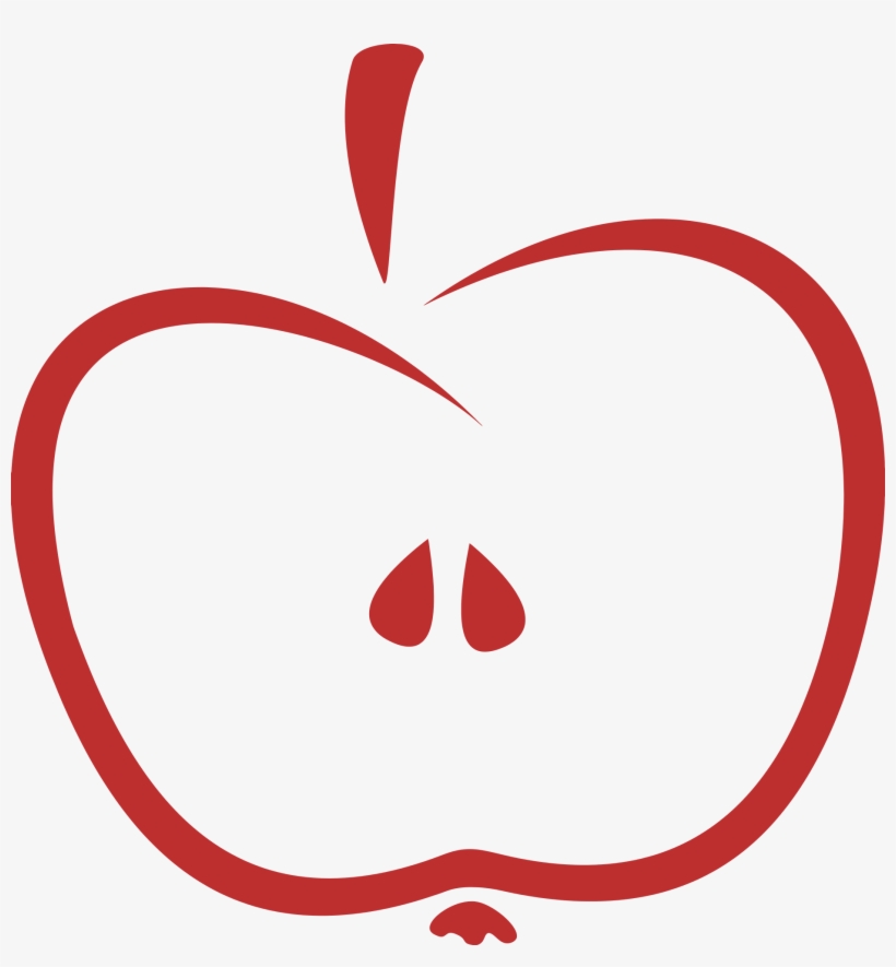 1861 X 1920 1 - Apple Stylised, transparent png #8489333