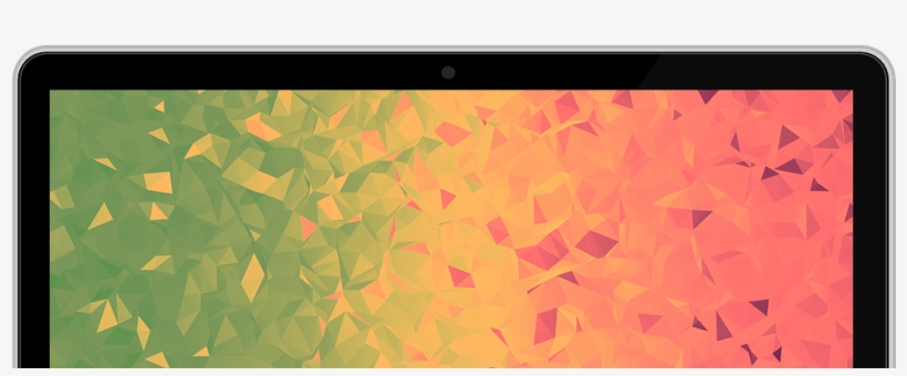 Macbook-cut - Display Device, transparent png #8489589