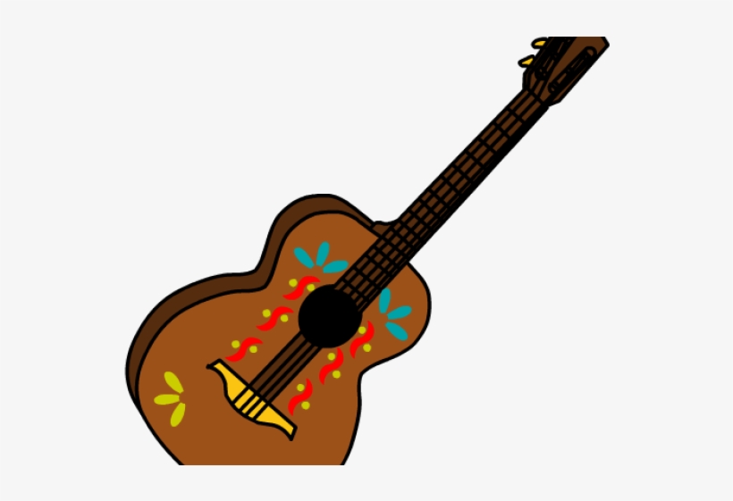Acoustic Guitar Clipart Png Full Hd - Transparent Guitar Clip Art, transparent png #8489654