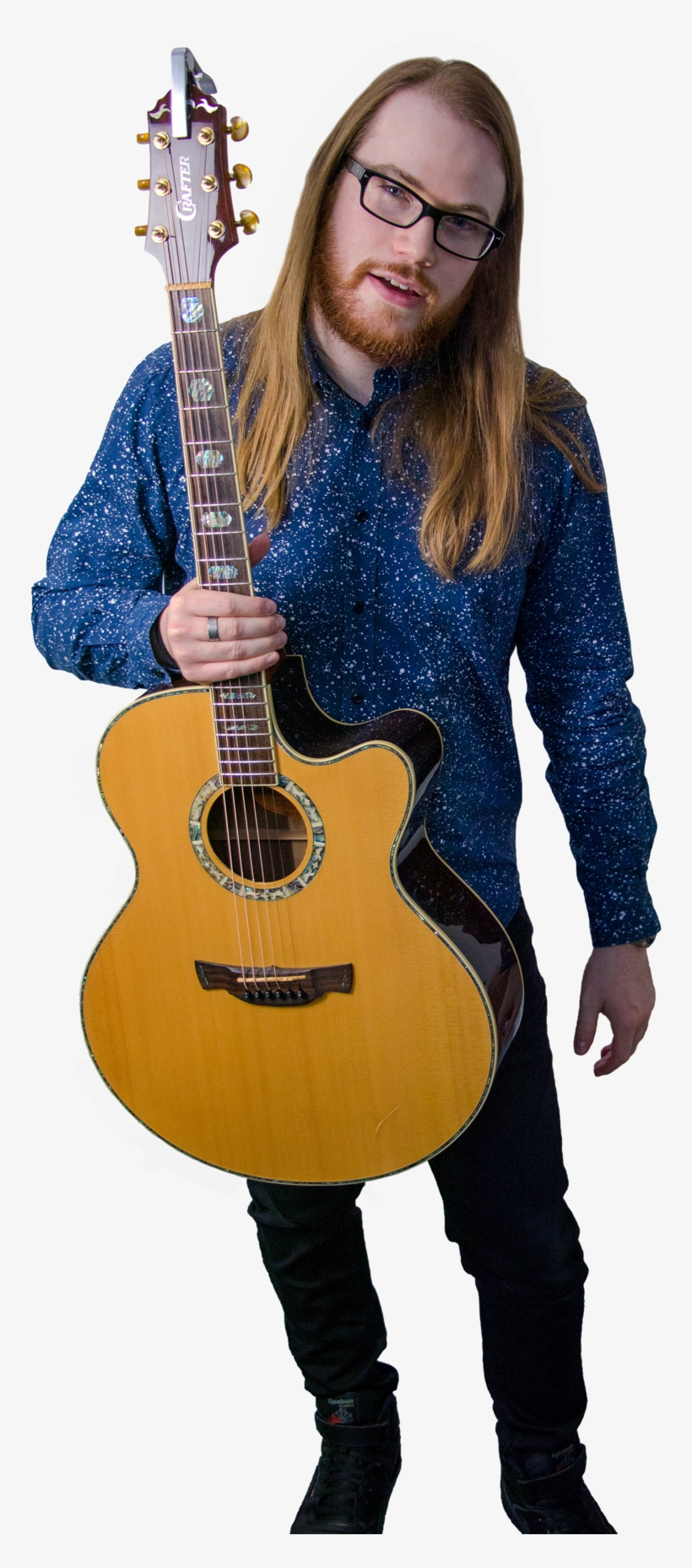 Matt Guitar Teaching Promo - Acoustic Guitar, transparent png #8489874