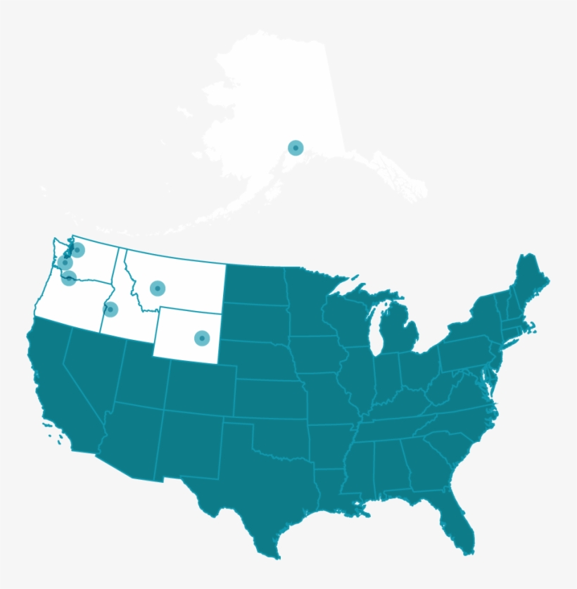 Compounding Pharmacy Services In Casper Wy - Mapa Estados Unidos Vector, transparent png #8490115