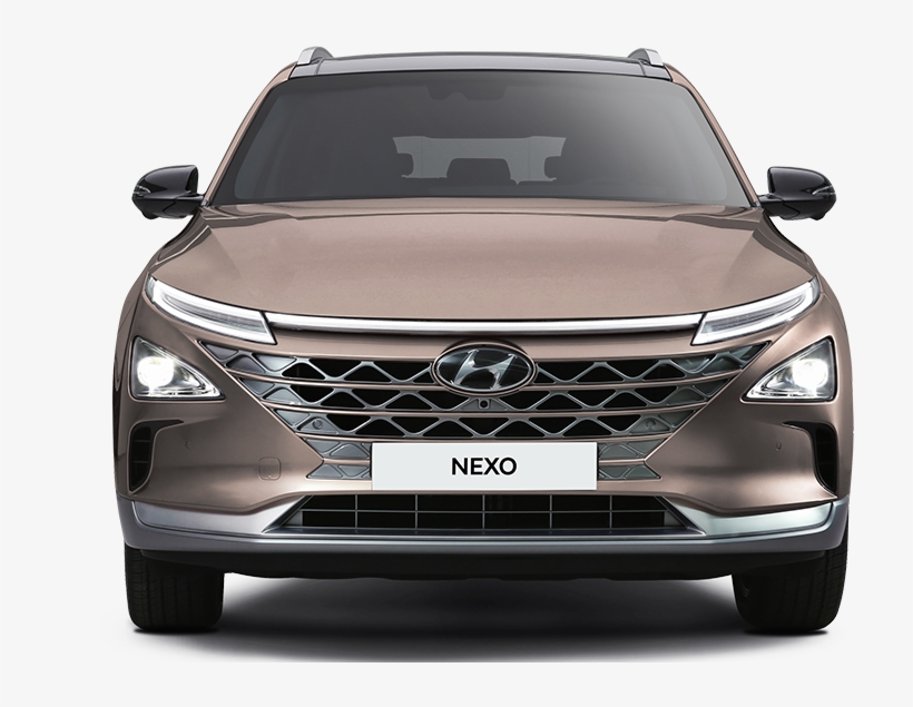 The New Suv Powered By Hydrogen - Hyundai Nexo Front, transparent png #8490470