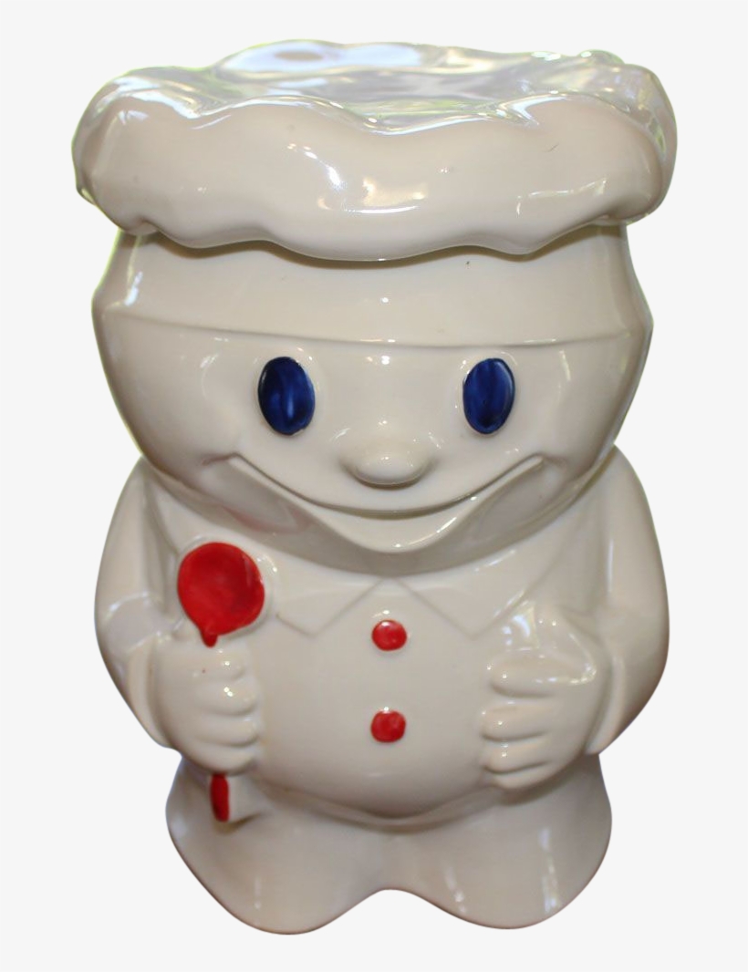 Vintage Mccoy Bobby Baker Pillsbury Dough Boy Bobby - Figurine, transparent png #8490986