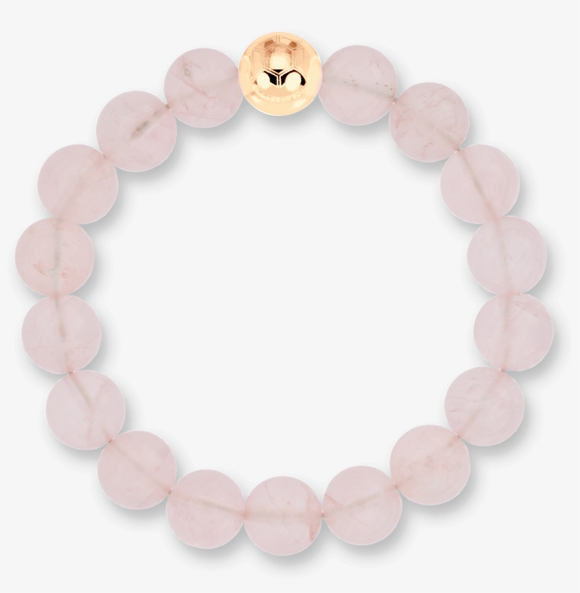Bonbon Powder Pink Crystal Bracelet - Bracelet, transparent png #8491241
