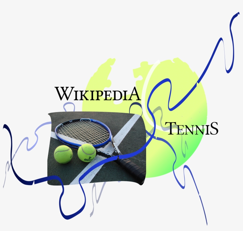 Wikipedia Tennis Logo V3 Raquet - Soft Tennis, transparent png #8491443