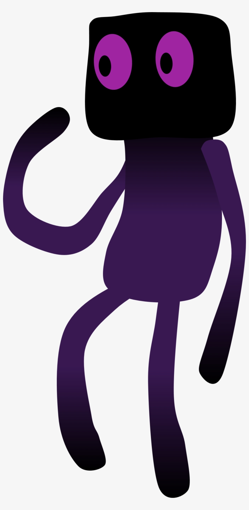 Enderman - Illustration, transparent png #8491921