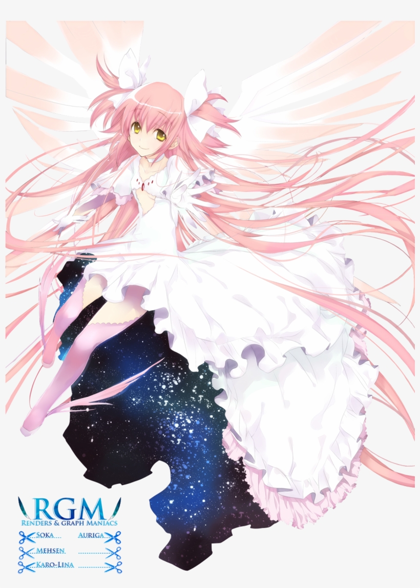 Render Madoka Magica - Madoka Magica Kaname Render, transparent png #8492427