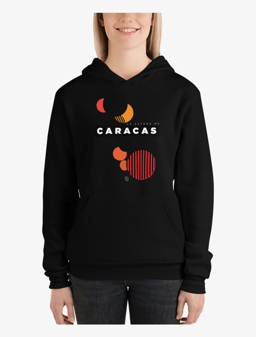 Esfera De Caracas Fleece Pullover Hoodie - Sweatshirt, transparent png #8492569