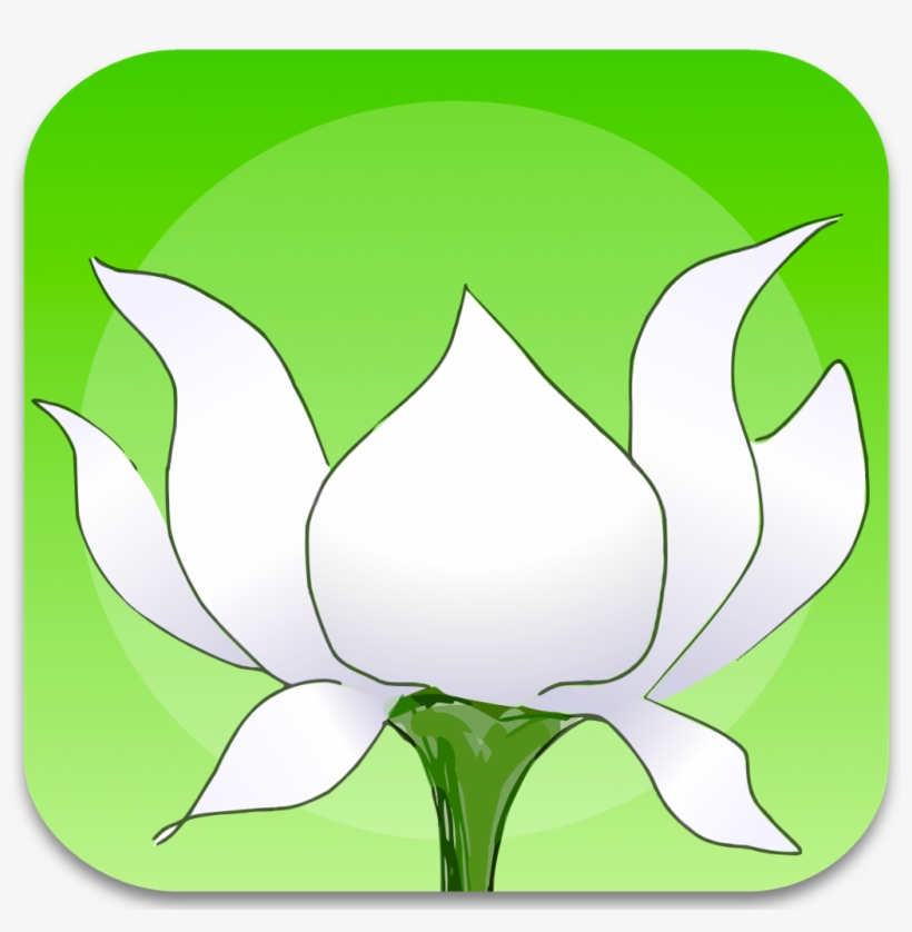 Lotus Bud Mindfulness Bell For Ipad And Iphone, transparent png #8492579