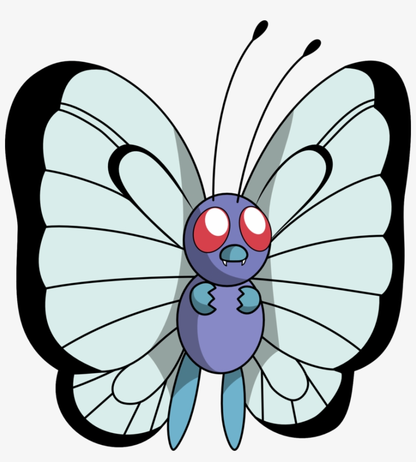 Dikjoke - Butterfree Pokemon, transparent png #8492758