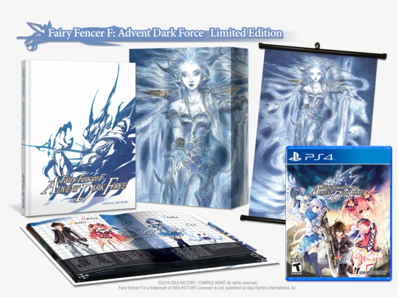 Faff2 Le Set Us - Fairy Fencer F Advent Dark Force Limited Edition, transparent png #8493262