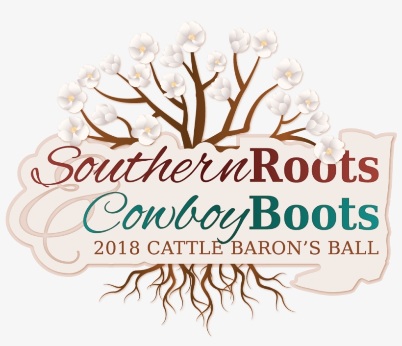 Southern Roots & Cowboy Boots 2018 Logo - Calligraphy, transparent png #8493832
