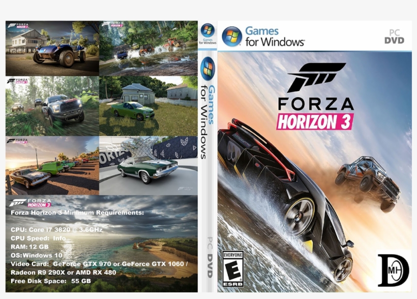 Forza Horizon 3 Pc Dvd, transparent png #8494244