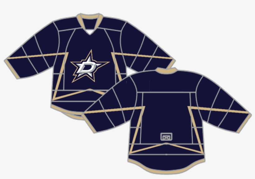 Discount Code For When The Dallas Stars Introduced - Dallas Stars Blue Jersey, transparent png #8494386